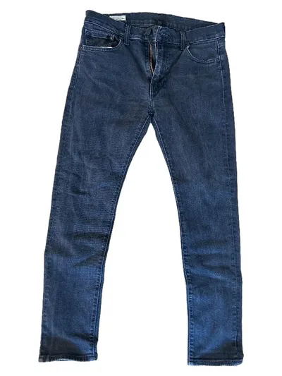 Levi's Herren Jeans Slim Fit Grau Stretch Baumwolle W33 L26