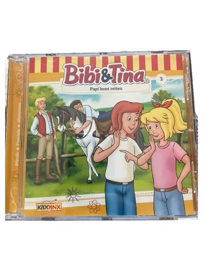 Bibi & Tina Hörspiel CD Folge 3 Papa lernt reiten Kiddinx ab 6 Jahre Deutsch