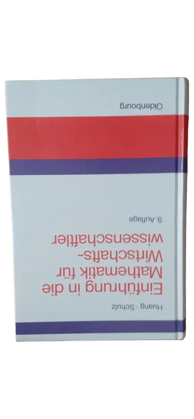 Huang Mathematik für Wirtschaftswissenschaftler Fachbuch Hardcover Deutsch