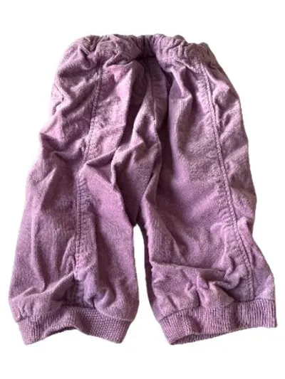 MEXX Baby Mädchen Cordhose Lila Gr. 68 Baumwolle gefüttert