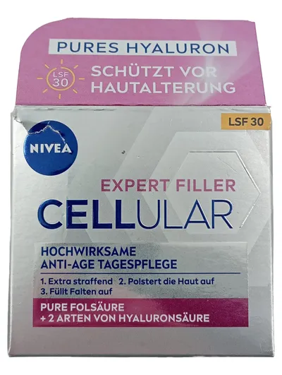 NIVEA Expert Filler Cellular Anti-Age Tagespflege LSF 30 50ml Hyaluron