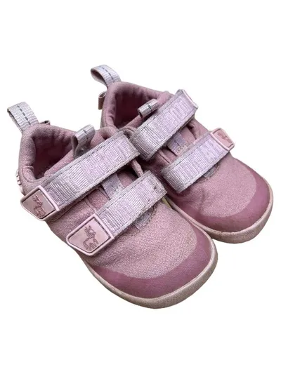 Affenzahn Lauflernschuhe Mädchen Gr. 22 Rosa Klettverschluss Barfußschuhe