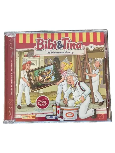 Bibi & Tina Folge 103 Die Schlossrenovierung Hörspiel CD Kiddinx