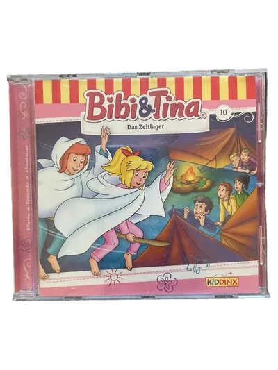 Bibi & Tina Folge 10 Das Zeltlager Hörspiel CD Kiddinx Kinder