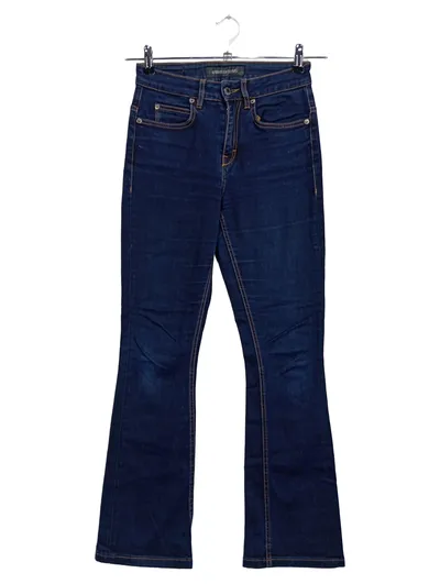 DRYKORN Damen Jeans Bootcut W26/34 Blau Baumwolle Casual