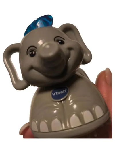 VTech Tip Tap Baby Tiere Elefant Spielzeug Grau mit Sound Licht