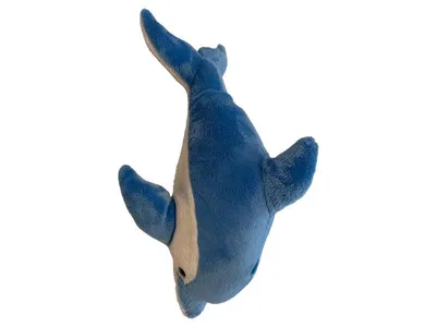 SEMO Baby Kuscheltier Blauer Delfin Stofftier Plüschtier 32cm