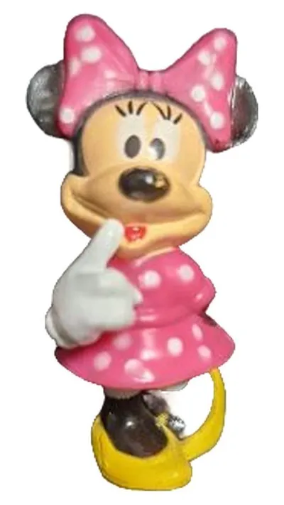 Disney Minnie Maus Figur Sammelfigur Rosa Polka Dots 4 cm