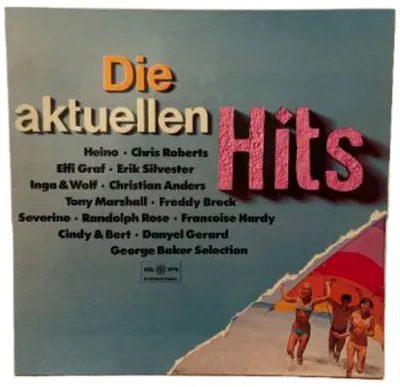 Die aktuellen Hits Vinyl LP Schlager Heino Chris Roberts Tony Marshall