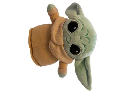 Star Wars Grogu Baby Yoda Plüschtier Kuscheltier Mandalorianer 22cm Mehrfarbig