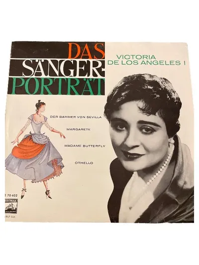 Victoria de los Angeles - Das Sänger Portrait I Vinyl LP Electrola Oper Klassik
