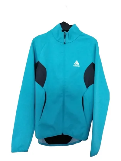 Odlo Damen Trainingsjacke Gr. 32;XXS Blau Sportlich Polyester