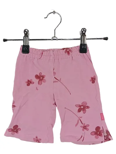 MEXX Mini Mädchen Shorts Rosa Blumenmuster Gr. 68 Baby Sommer