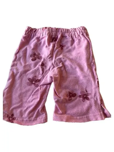 MEXX Mini Mädchen Shorts Rosa Blumenmuster Gr. 68 Baby Sommer