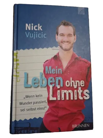 Nick Vujicic Mein Leben ohne Limits Autobiografie Hardcover Deutsch