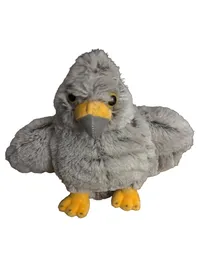 Cornelissen Stofftier Falke Vogel Plüschtier Grau Größe M 1