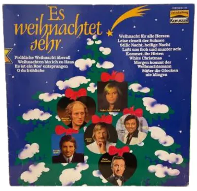 Karussell Vinyl LP Weihnachtsmusik Deutsche Lieder Karel Gott James Last
