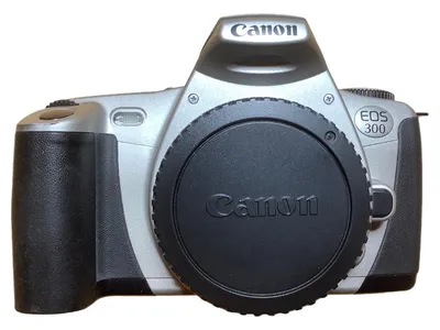 Canon EOS 300 Analog Spiegelreflexkamera SLR 35mm Film Body Silber