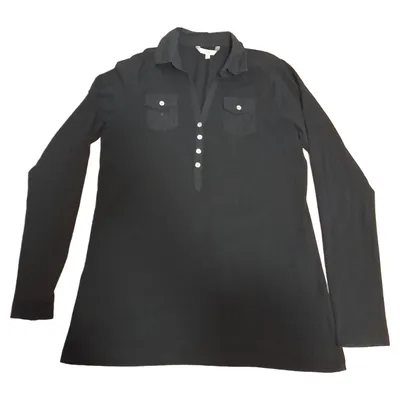 Anne L. Damen Langarmshirt Gr. M (40/42) Schwarz Casual
