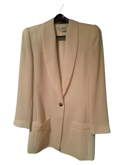 Frank Usher Damen Blazer Gr. 36/S Beige Klassisch