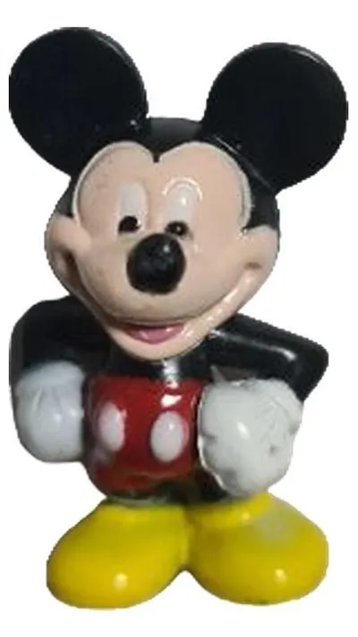 Disney Mickey Mouse Maus Figur Sammlerstück 4cm Mehrfarbig