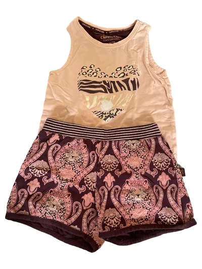 Charlie Choe Unterwäsche Set Kinder Top Shorts Mehrfarbig Gr. 122/128 Casual