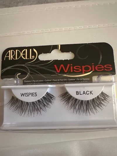 Ardell Wispies Damen Künstliche Wimpern Schwarz