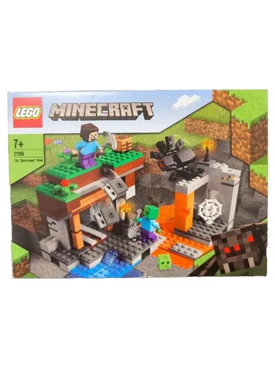 LEGO Minecraft 21166 Die verlassene Mine Bauset Komplett ab 8 Jahre
