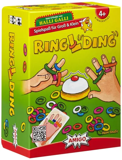Amigo Ringl'Ding Haim Shafir Geschicklichkeitsspiel Kinderspiel ab 4 Jahre