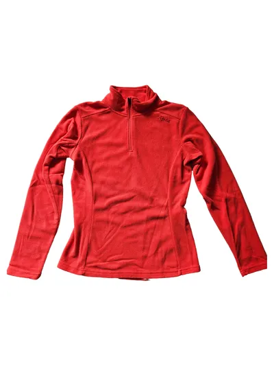 Rossi Kinder Fleecepullover Rot Gr. 158 Outdoor