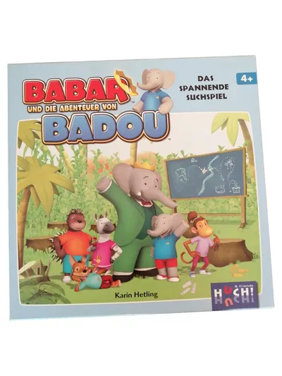 HUCH! & friends Babar und die Abenteuer von Badou Brettspiel Kinderspiel