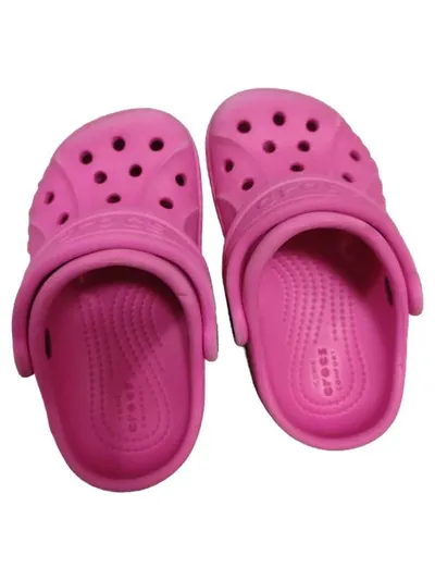 Crocs Baya Clogs Kinder Badeschuhe Pink Gr. 23 Sandalen Sommer