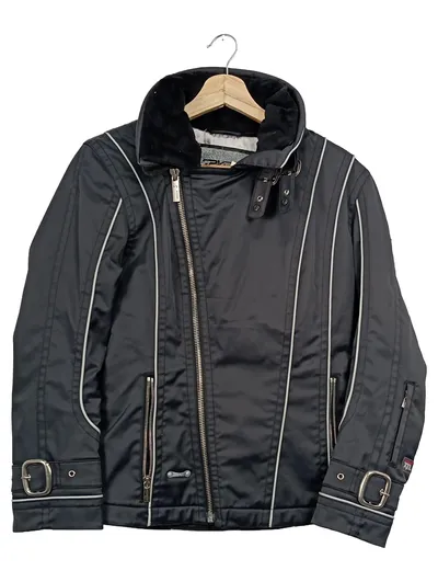 Spyder Damen Outdoorjacke Gr. 36/S Schwarz Sportlich Reißverschluss