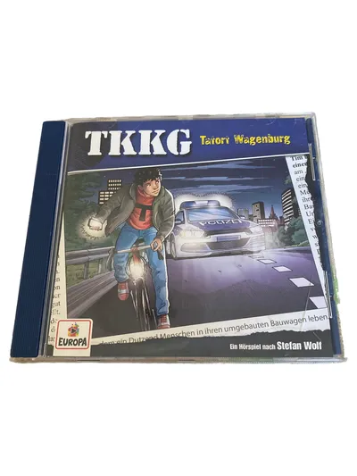TKKG Hörspiel CD "Tatort Wagenburg" Kinder Detektiv Stefan Wolf Europa