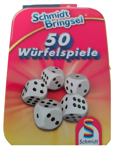 Schmidt Bringsel 50 Würfelspiele Spielesammlung 2-8 Spieler ab 8 Jahren