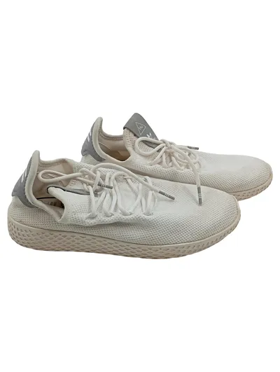 Adidas Pharrell Williams Tennis Hu Sneaker Herren Gr. 39 1/3 Weiß Grau