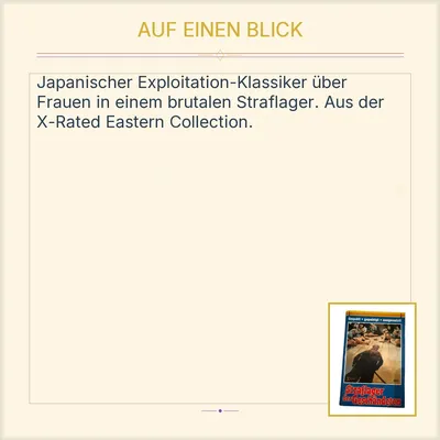 Straflager der Geschändeten DVD X-Rated Eastern Collection Horrorfilm