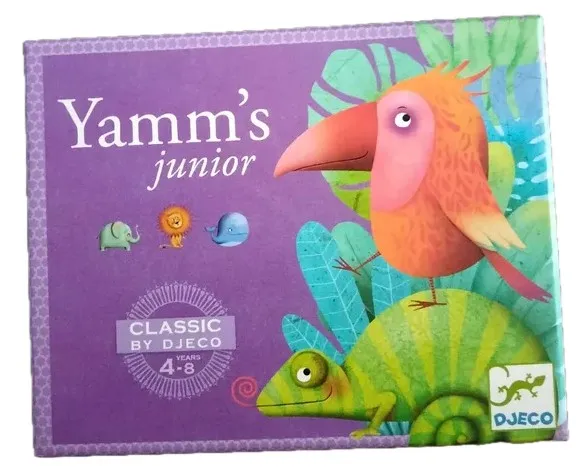 Djeco Yamm's Junior Kartenspiel für Kinder 4-8 Jahre Tiere Natur 1