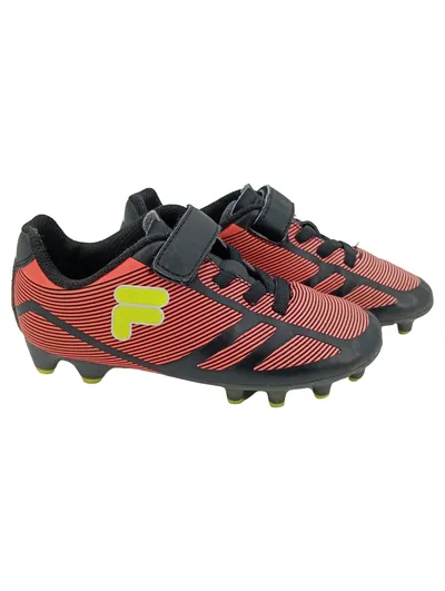 FILA Kinder Fussballschuhe Gr. 31 Rot Sportlich Stollenschuhe