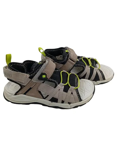 Elefanten Kinder Sandalen Gr. 30 Beige Schwarz Outdoor Klettverschluss