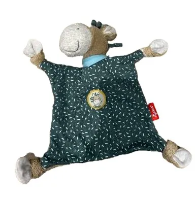 Sigikid Schmusetuch Giraffe Grün Baby Kuscheltuch Schnuffeltuch