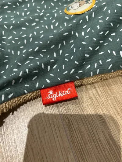 Sigikid Schmusetuch Giraffe Grün Baby Kuscheltuch Schnuffeltuch