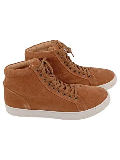 Lawrence Grey Herren Sneaker High Top Wildleder Braun Gr. 43