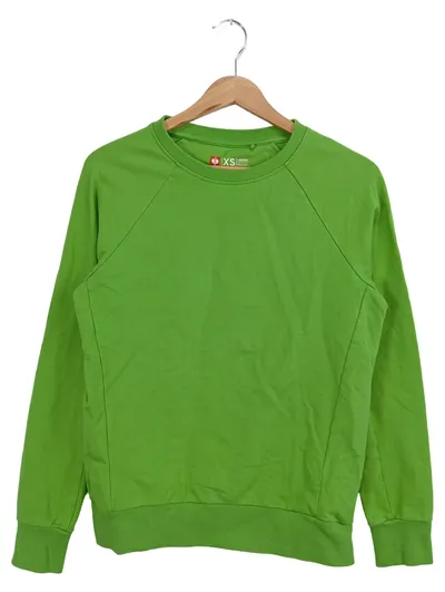 ENGELBERT STRAUSS Damen Pullover Grün Gr. 34/XS Casual Sweatshirt
