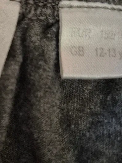 BPC Bonprix Mädchen Minirock Gr. 152 Grau Gepunktet Türkis Jersey 6