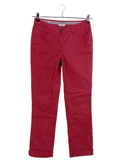 SOCCX Damen Stoffhose Gr. W27/36/S Rot Casual Basic Modern