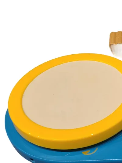 IDEENWELT Kinder Xylophon Musikstation Holz Metall Blau 30 cm