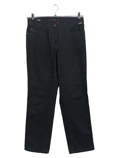 BRAX Damen Stoffhose Schwarz W30/38/M Casual Baumwolle Hose