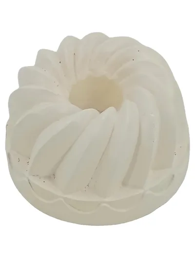 BOLTZE Kerzenhalter Keramik Beige Modern Rund 5cm Deko Teelichthalter