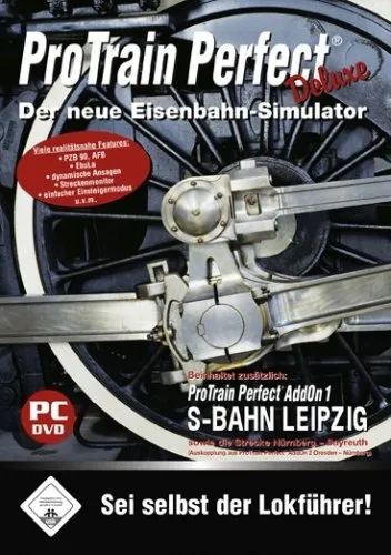 NBG ProTrain Perfect Deluxe PC Eisenbahn Sim AddOn S-Bahn Leipzig Nürnberg